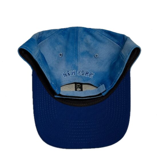 New York Mets Father's Day Adjustable Snapback Hat New Era 9forty Sky Blue Faded - Picture 5 of 11